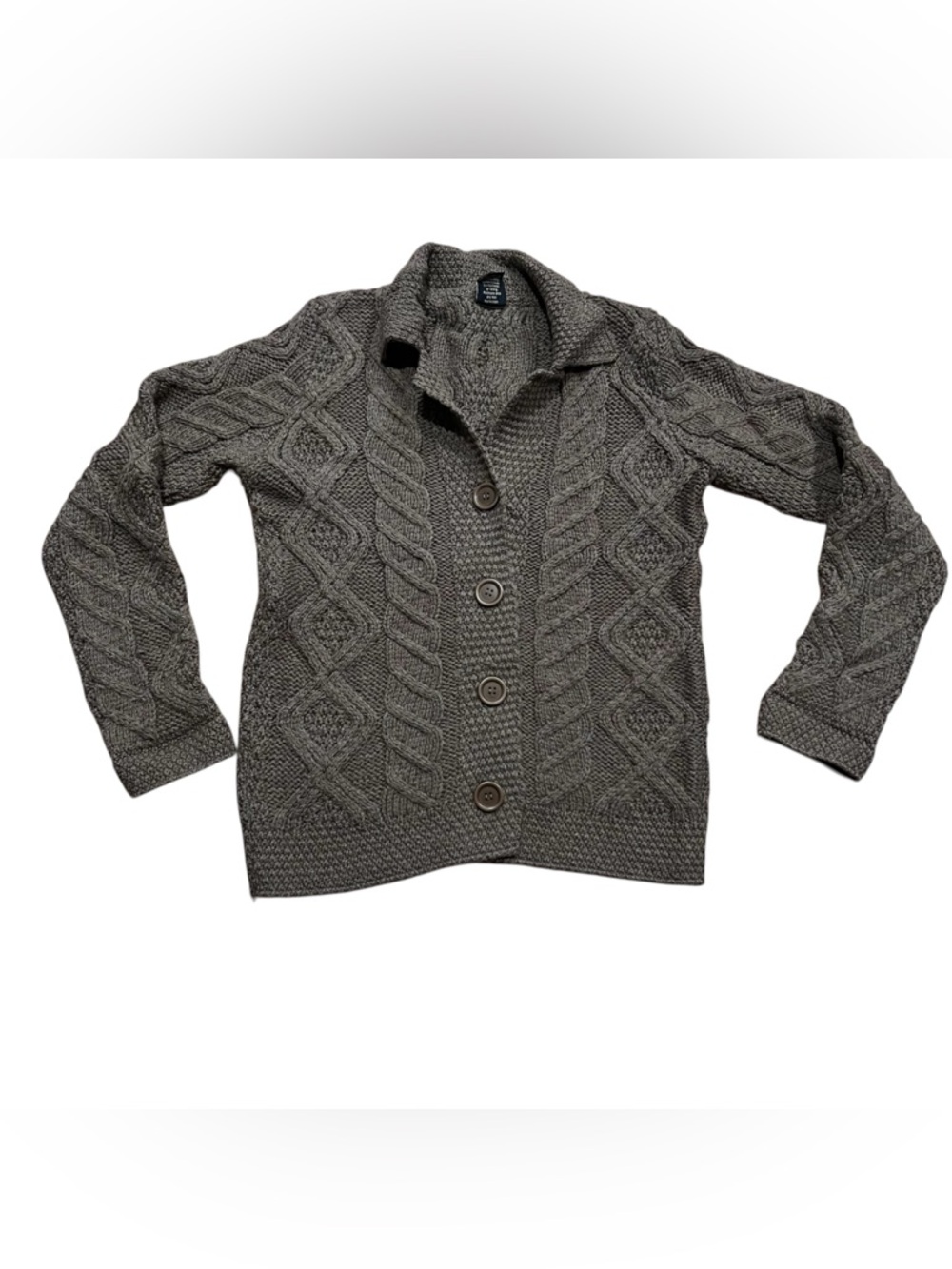 Paul James 100% Wool Cardigan Made in England Women’s Small